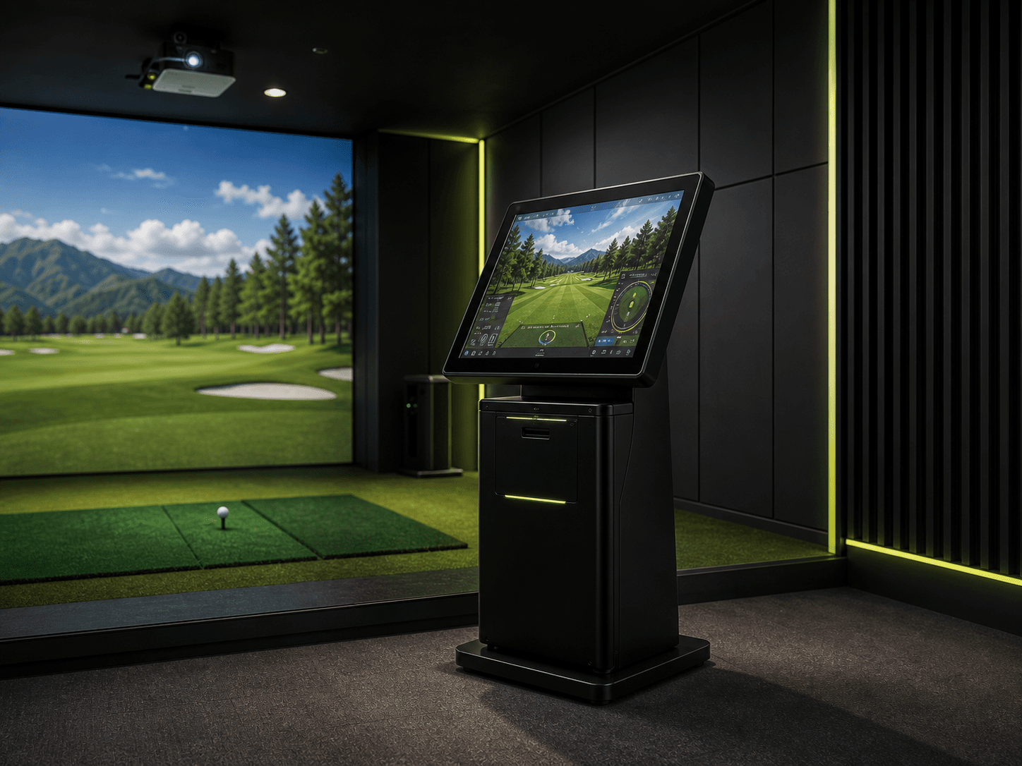 VR FIELD 24인치 스탠딩 터치 키오스크